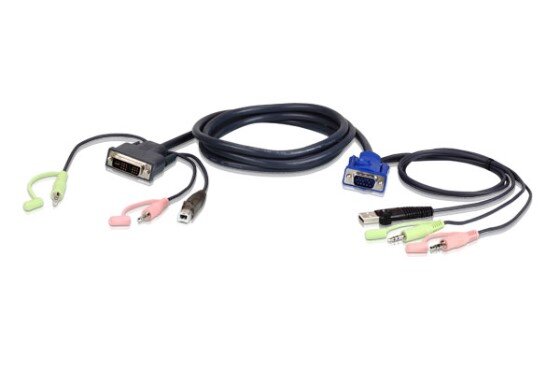 Aten KVM Cable 3m with VGA USB Audio to DVI I Sing-preview.jpg